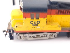 READ Mantua Tyco HO Scale Chessie System Alco C430 Diesel Locomotive C & O 4301