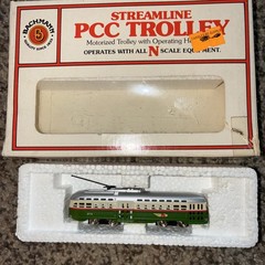 Bachmann N Scale PTC Streamline PCC Trolley Philadelphia Transit 2773 tested