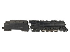 Lionel 726 Vintage O Berkshire 2-8-4 Steam Locomotive & 6466WX Tender