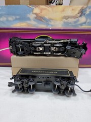 MTH O MT-3018LP PENNSYLVANIA K-4S 5400 PROTO SOUND DIECAST LOCO AND TENDER, OB