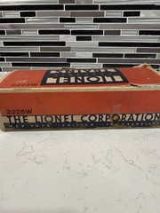 Vintage Prewar Lionel 2225W Whistle Tender O Gauge Train w Original Box