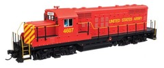 Walthers HO Scale ~ EMD GP9 ~ United States Army #4607 ~ DC ~ 910-10431