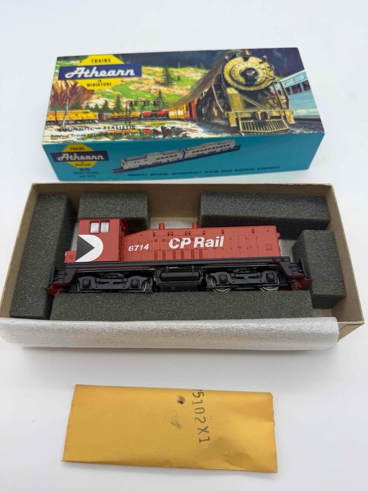 Athearn 25-50 HO Scale CP Rail Cow Unit #6714 Canadian Pacific w/ Box New In Box