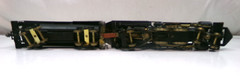 HO gauge brass 4-4-2 steam engine (lot A8218)