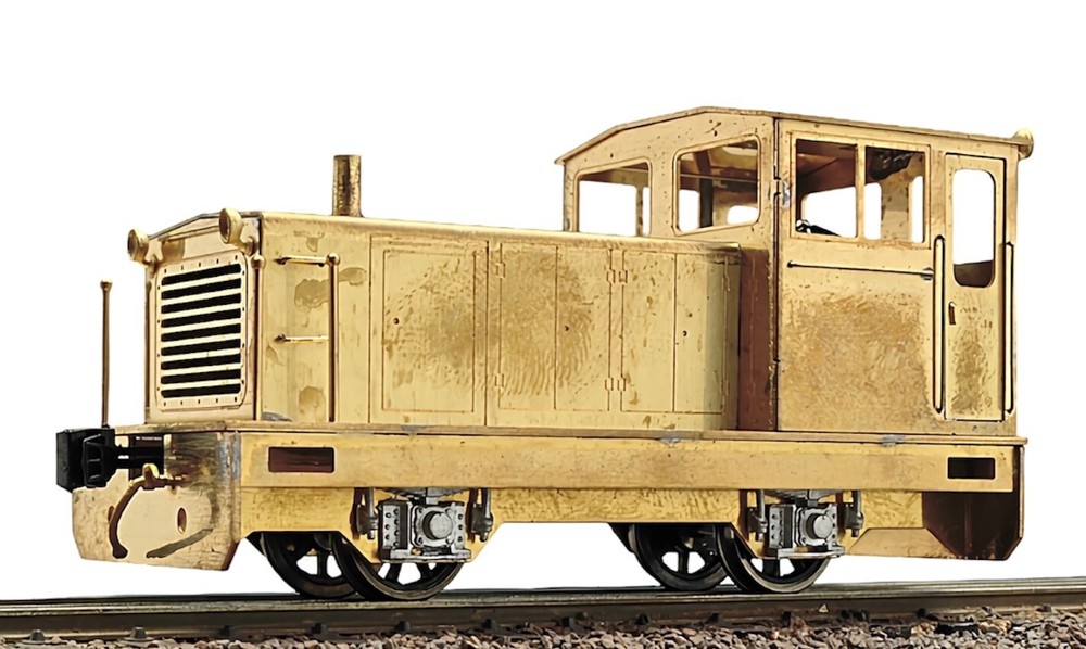 HOm/HOj/HOn3-1/2 Imon Hokuju DB Diesel Switcher Locomotive Kit H0m Gauge Engine