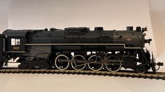 HO-Scale Bachmann Berkshire Nickel Plate Railroad Steam Locomotive 765(No Sound)