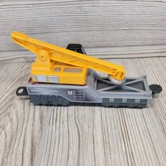 Toy State Caterpillar Construction Express Train Track Set Motorized Locomotive