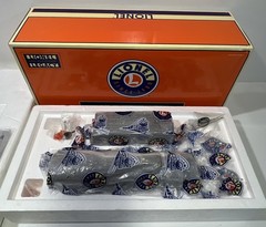 Lionel LEGACY 6-11117 AT&SF 4-4-2 Atlantic Steam Locomotive And Tender In Box