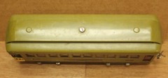 Lionel 338 Observation Car Olive Green With Original Box Standard Gauge