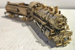 Pacific Fast Mail HO Scale Brass Union Pacific 2-8-0 Steam Loco Undecorated