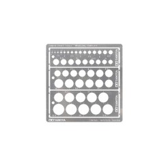 Tamiya Modeling Template Round 1-12.5mm TAM74150 Accessories