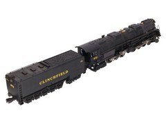 Lionel 6-38090 Clinchfield 4-6-6-4 LionMaster Steam Locomotive & Tender #672 EX