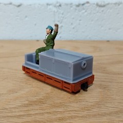 On18 BATTERY LOCO kit #1. For the Kato 11-109 chassis. RESIN 3D Print. NEW!