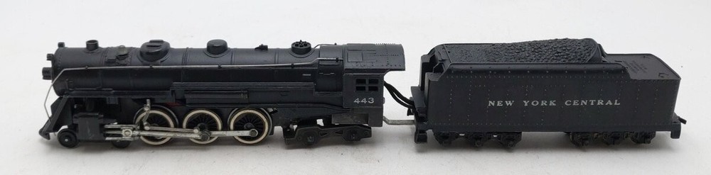 American Flyer 443 HO Scale New York Central J3a Hudson 4-6-4 W/ 12 Wheel Tender