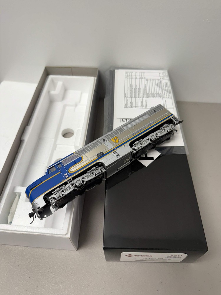 Precision Craft HO Scale #359 Alco PA2 Blue Warbonnet #19 DC/DCC w/ Sound
