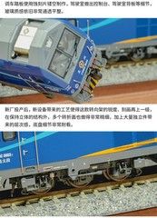Charming China Railway FXN5C Diesel Locomotive (DC ) Train Model – N scale