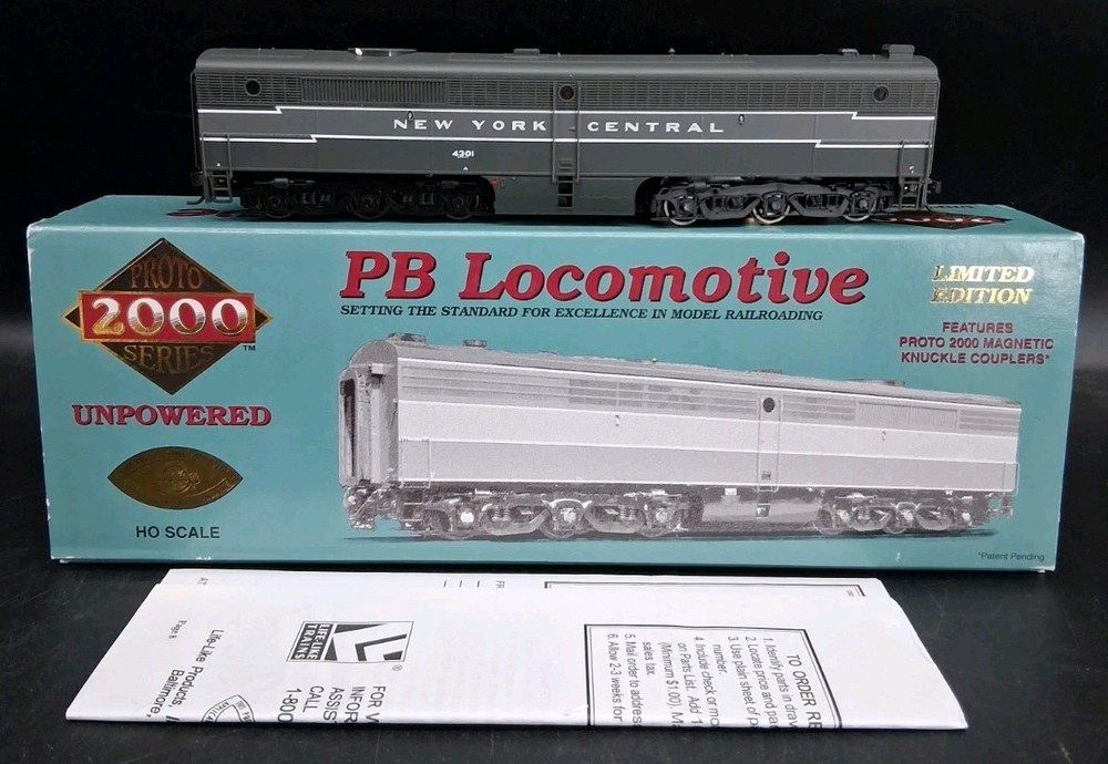 HO Gauge Train PB Locomotive No 21620 NYC 4301 Unpowered