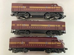 LIONEL 6-8970 & 8060 MPC ERA PENNSYLVANIA TUSCAN F-3 ABA diesels! TESTED! LN!