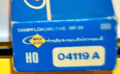 HO ROCO BR 01 4-6-2 STEAM LOCOMOTIVE #01 111