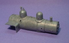 HO/HOn3 ROUNDHOUSE SHAY LOCOMOTIVE BOILER CASTING PART #22400 WISEMAN MDC-41