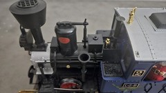 LGB LEHMANN 24201 CHRISTMAS SANTA CLAUS BLUE 0-4-0 STEAM ENGINE EXTREMELY RARE