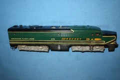 American Flyer #475 Rocket PA Alco Diesel Locomotive Dummy Unit w/Working Horn