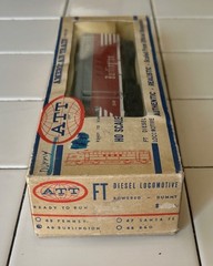 VINTAGE HO Scale ATT Burlington 549 HO Diesel Locomotive Dummy Engine Yugoslavia