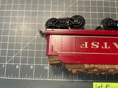 Lionel Train The General 8005 ATSF TENDER (from James Gang Set) EXCELLENT LOT E