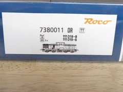 Roco 7380011 Tt Set 2 X Diesel Locomotives Br 111 the Dr Epoch 4 Plux 16 Dss Nip