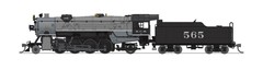 Broadway Limited 7835 N KCS USRA Heavy Mikado Light Gray Steam Locomotive #565