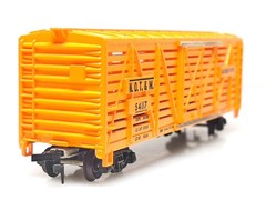 MANTUA HO Scale #54117 Missouri Pacific NOT&M Orange Stock Car