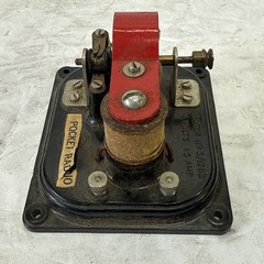 RARE 1940’s SEL Electric Motor 3/1262 No.3 1262 4v 1.5a 3 Pole Bakelite UNTESTED