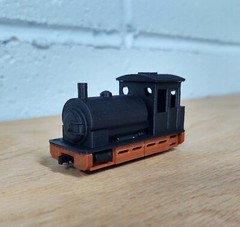 HOn30 BRITISH STEAM LOCO kit #10. For Kato 11-109/11-110 chassis. 3D print. NEW!