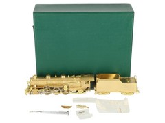 New England Rail HO Brass Rutland Railroad Class K-1 4-6-2 Steam Locomotive EX