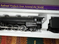IHC HO Scale 4-8-2 Mountain Premier Steam Loco Seaboard Sea Air Line M931 #249