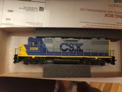 HO Athern Csx Gp38 Diesel Locomotive