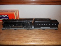 LIONEL 681 Steam Turbine 6-8-6 and 2046W-50 Whistling Tender 1950s TESTED OK