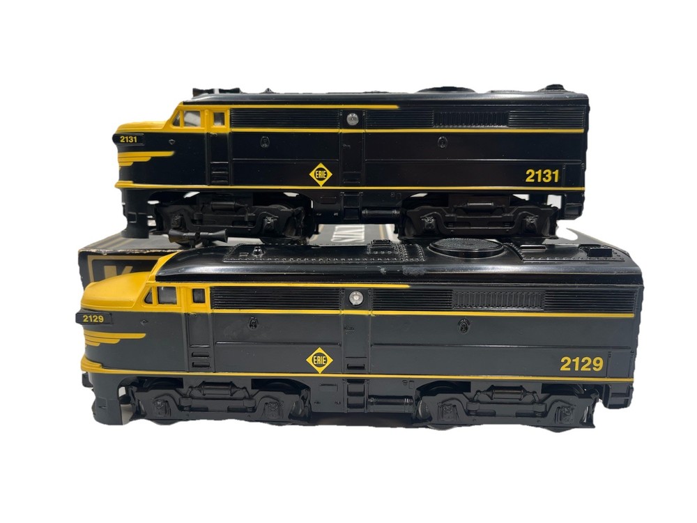 O Gauge K-Line K2129 Alco Erie FA-1 A-A Diesel Engine Set 2129 & 2131