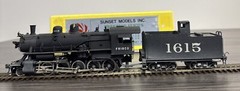 Sunset Models Inc. Prestige Series HO Brass #HO119P Frisco 2-10-0 Painted/Wthrd