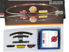 Marklin 8172 Z Scale Mini-Club DB 8864 Freight Starter Set 120V Vintage Box Rare