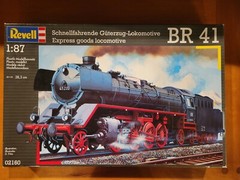 Revell : BR-41 New Sealed 1/87 Express Goods Locomotive 02160 Train Engine Model