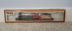 Vintage Tyco 1890 Red And Green “Ten Wheeler” Santa Fe “Lighted” 233B-25.00