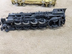Westside Models B&O Baltimore & Ohio Q-4b 2-8-2 w/ Aux Tender READ DESCRIPTION