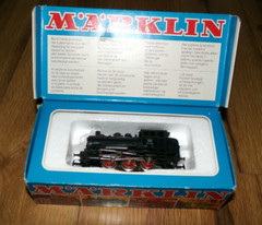 **UNTESTED** Marklin 3000 HO Steam Engine Locomotive Train Original Box Germany
