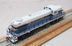 ATLAS Classic #8454 Central of Georgia CofG Alco RS-3 Diesel #108, Runs Well C8