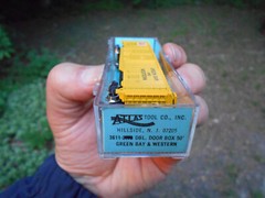 N scale Atlas 3611 GB&W Double Door 50′ Box Car 15330 Yellow