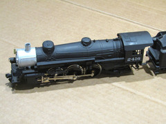 Mehano RSO ATEST Z-75157 Steam Locomotive 2416 Power tender Rocky Midland 4-6-2