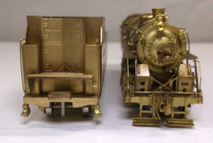 HO Key Imports brass AC&Y 2-8-2 Mikado steam engine in orig box (lot BB457)