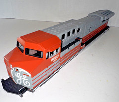 MTH O GAUGE GE GENERAL ELECTRIC CAB #6000 DIESEL ENGINE BODY SHELL 18.5″ NEW
