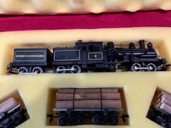 Rivarossi 3 Truck Heisler Green Brier Elk River RR Steam Locomotive #3 SET OF 5